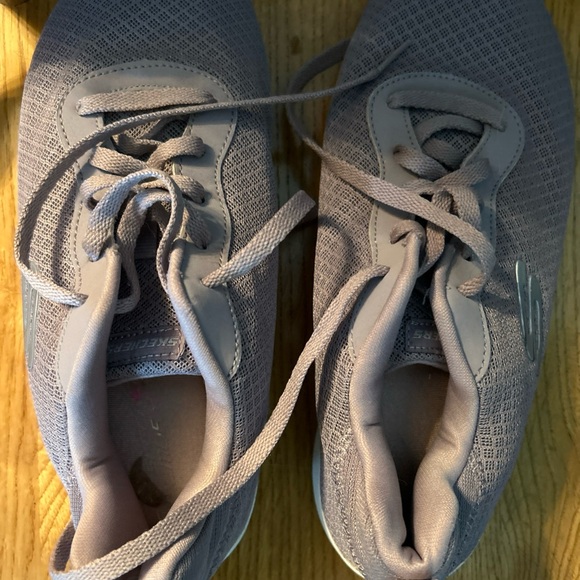 Skechers Women's Stylish Purple Lavender & White Athletic Shoes Sneakers size 10 - Picture 5 of 14